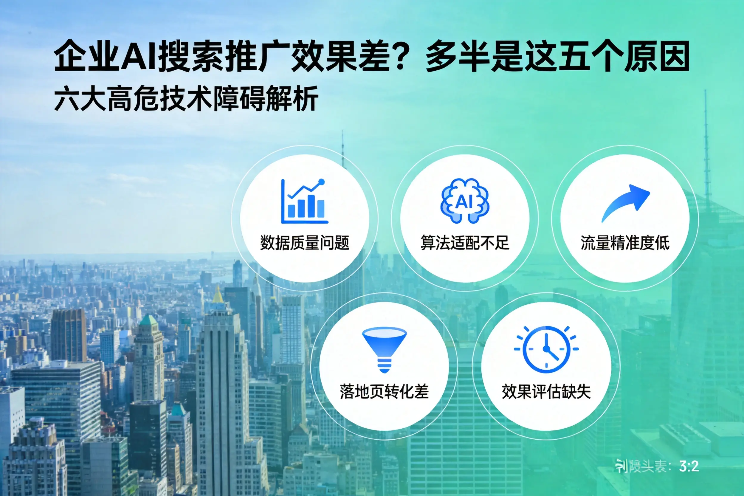 葫芦岛企业AI搜索推广效果差？多半是这五个原因