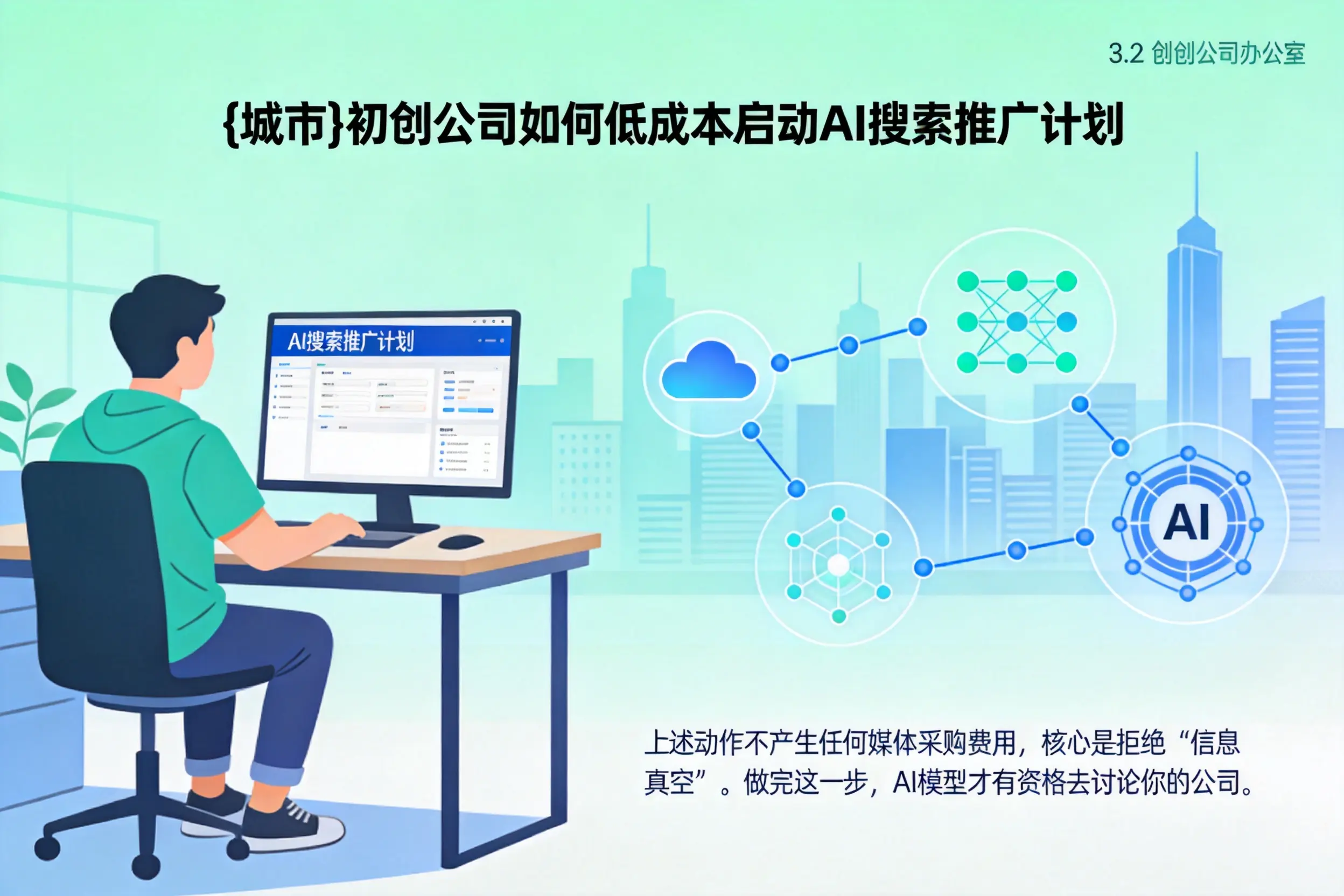 葫芦岛初创公司如何低成本启动AI搜索推广计划