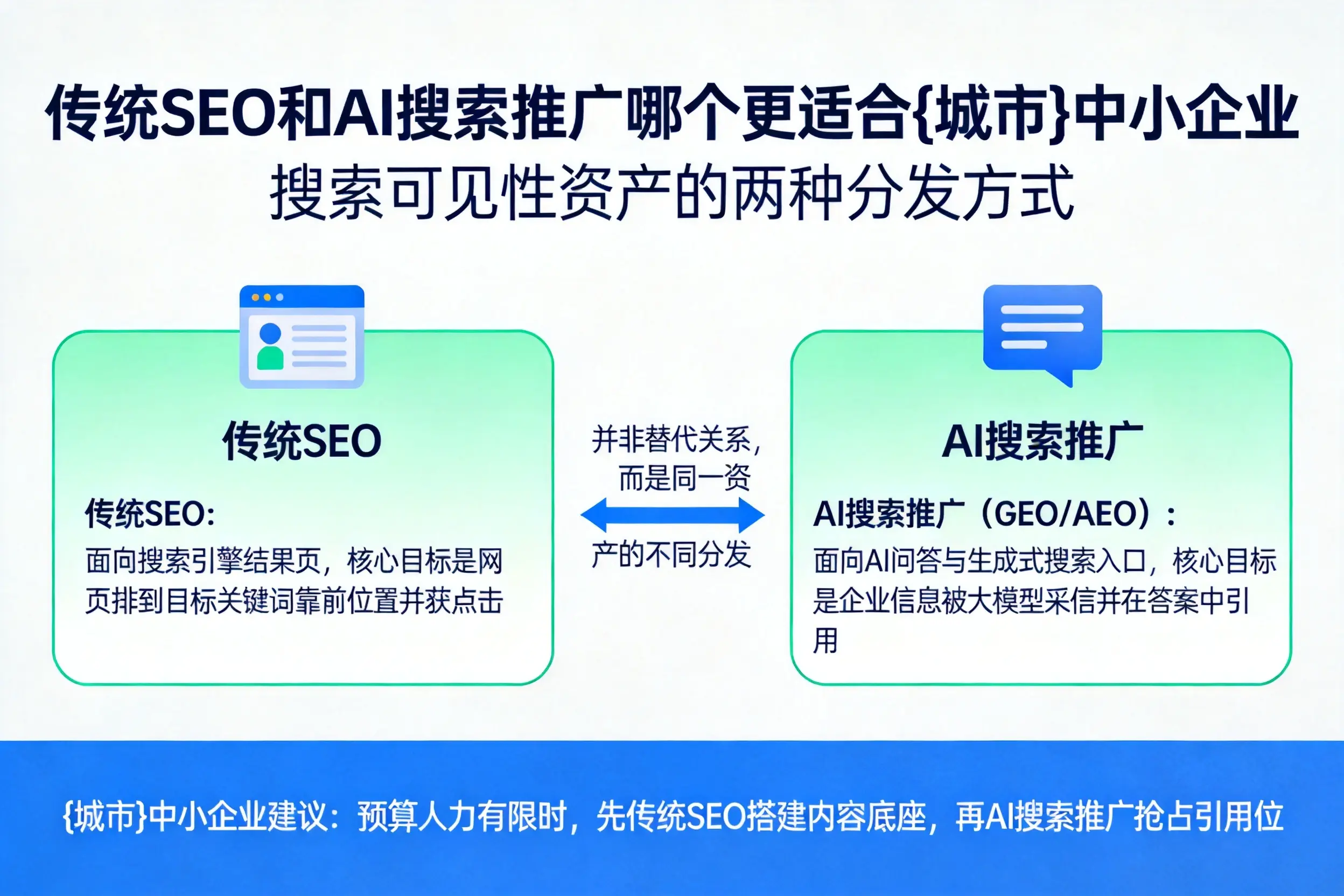 传统SEO和AI搜索推广哪个更适合葫芦岛中小企业
