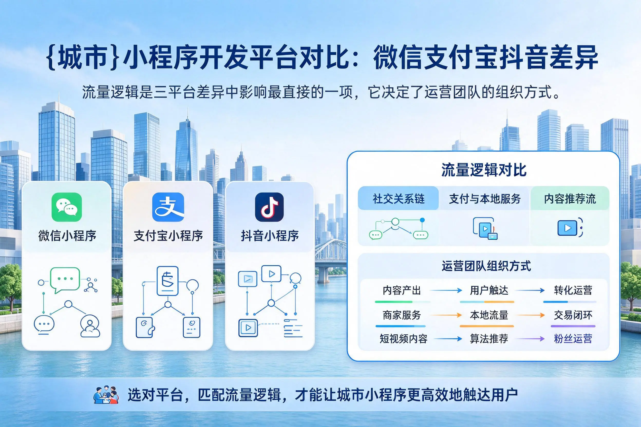 葫芦岛小程序开发平台对比:微信支付宝抖音差异