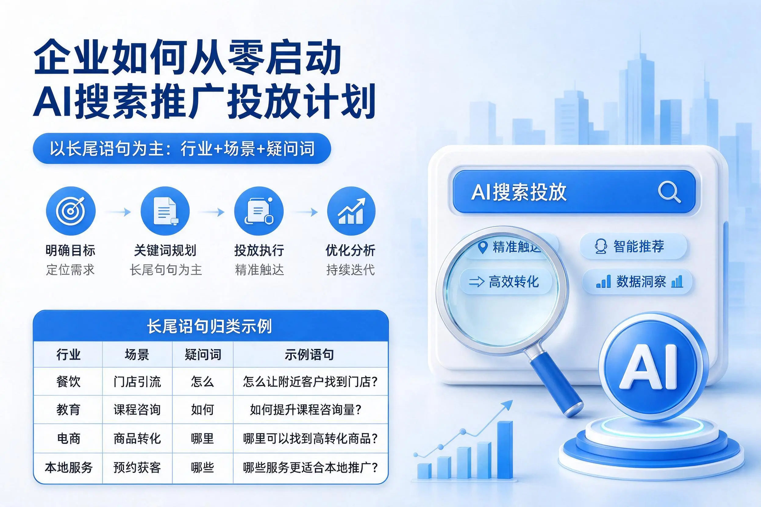葫芦岛企业如何从零启动AI搜索推广投放计划